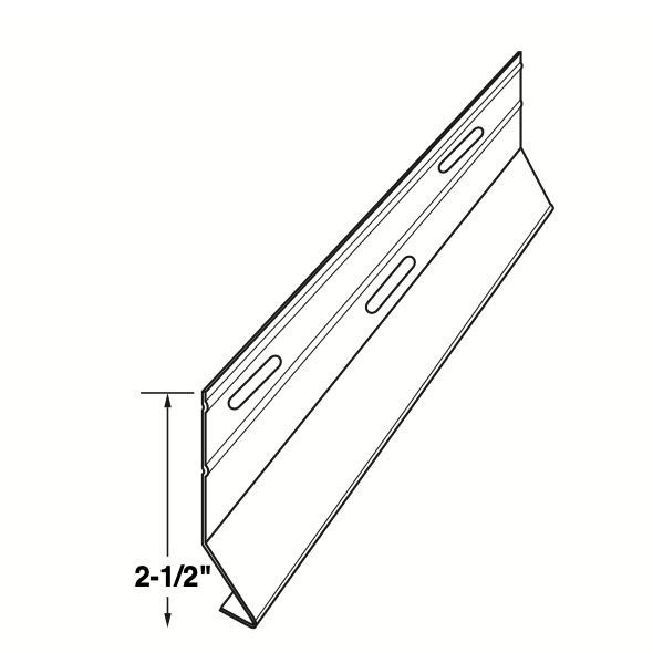 PLYGEM ALUMINUM VINYL SIDING STARTER 10' ALVSS10NS | Plygem Vinyl